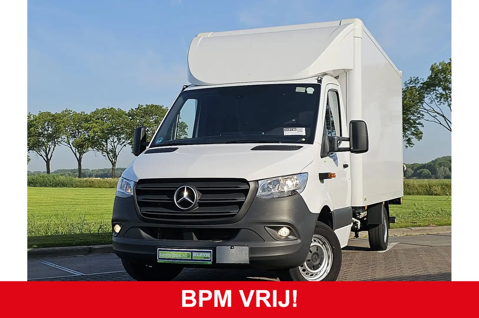 Mercedes-Benz Sprinter 317 1.9 CDI L3 RWD Base Bakwagen Laadklep Airco Mb Alb - 2
