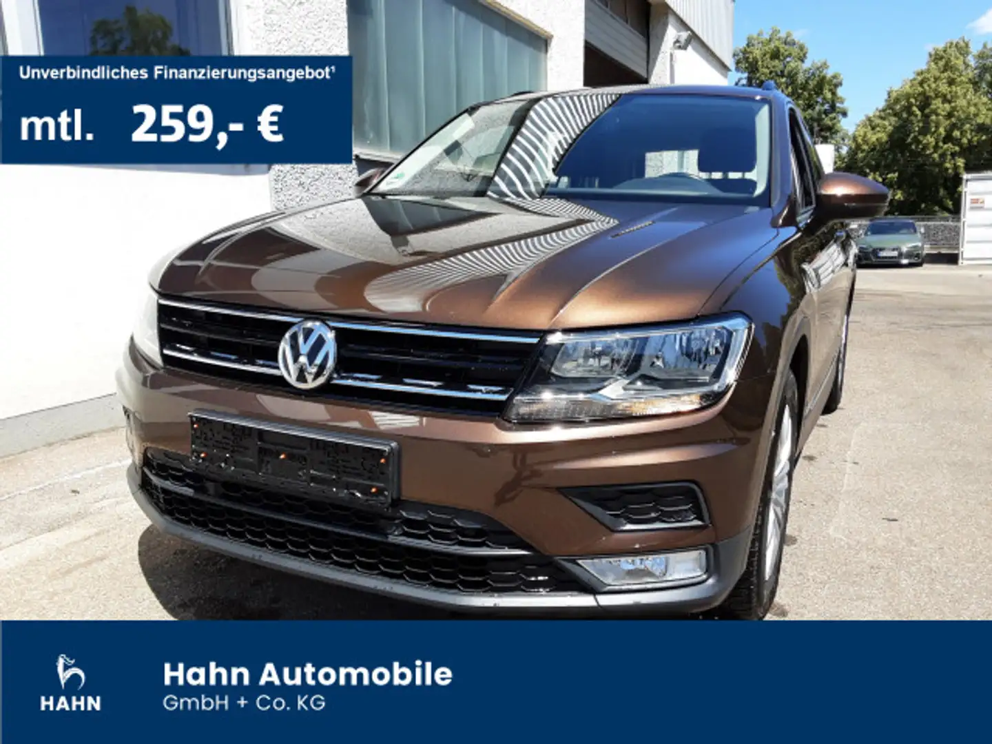 Volkswagen Tiguan Comfortline 2.0TDI DSG ACC Navi Spurh PDC Braun - 1