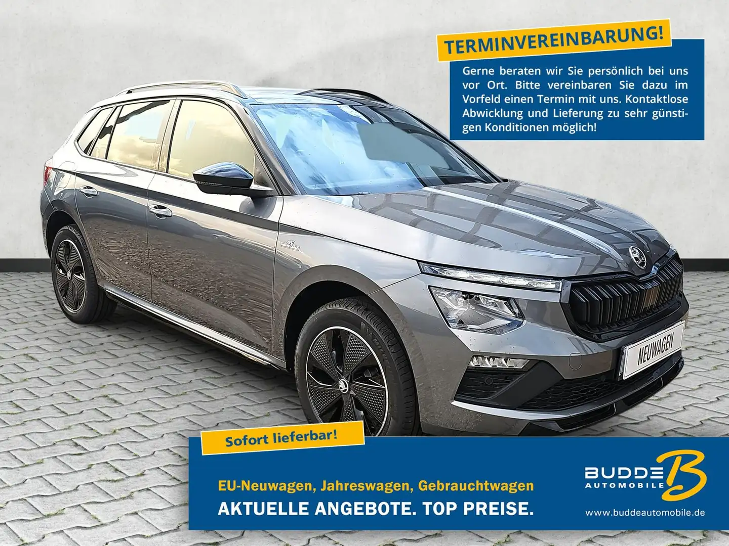 Skoda Kamiq 1.5 TSI DSG Monte Carlo Matrix / AHK schw. Сірий - 1