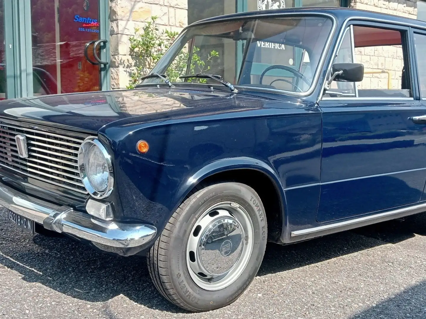 Fiat 124 Coupè PRIMA SERIE BERLINA Blu/Azzurro - 1