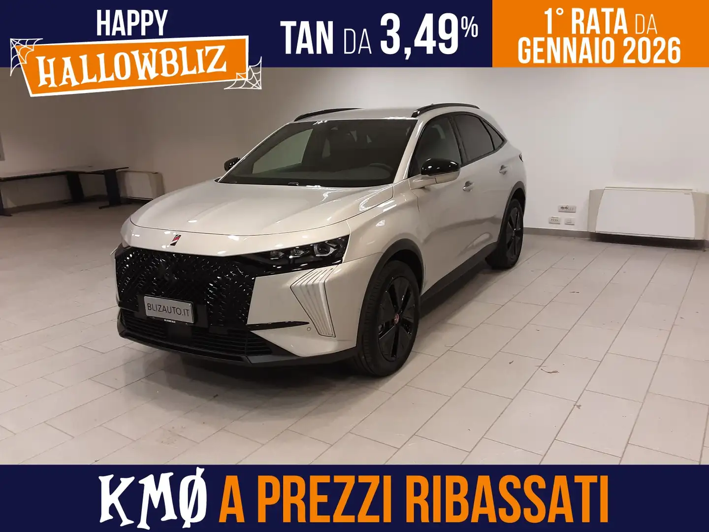 DS Automobiles DS 7 Crossback 1.5 bluehdi performance line+ 130cv auto Grigio - 1