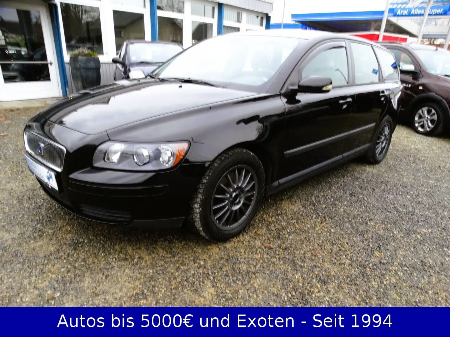 Volvo V50 2.0D mit DPF - Mit Resttüv Schwarz - 1