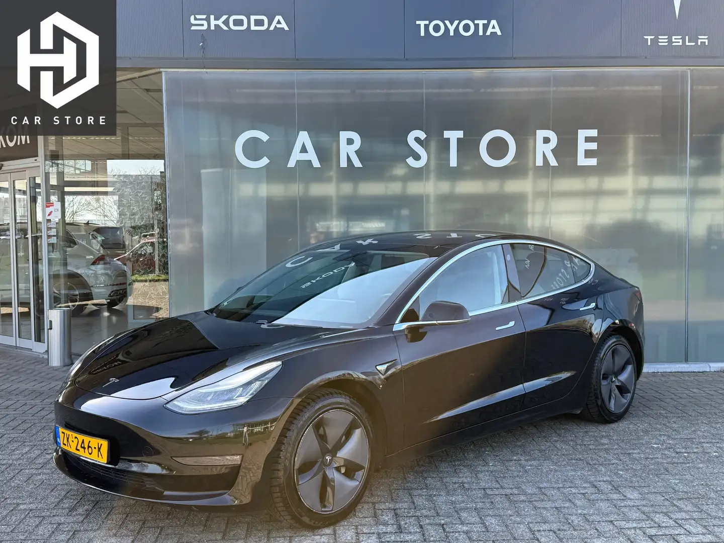 Tesla Model 3 Long Range AWD 75 kWh 91% SOH Dual Motor Autopilot Schwarz - 1