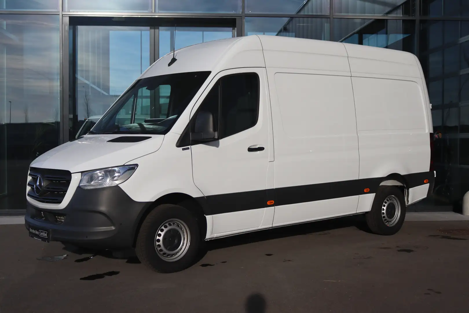 Mercedes-Benz Sprinter 317 CDI L2H2 Aut. | NAVI/AIRCO/CAMERA/3.500KG AHW/ Blanc - 2