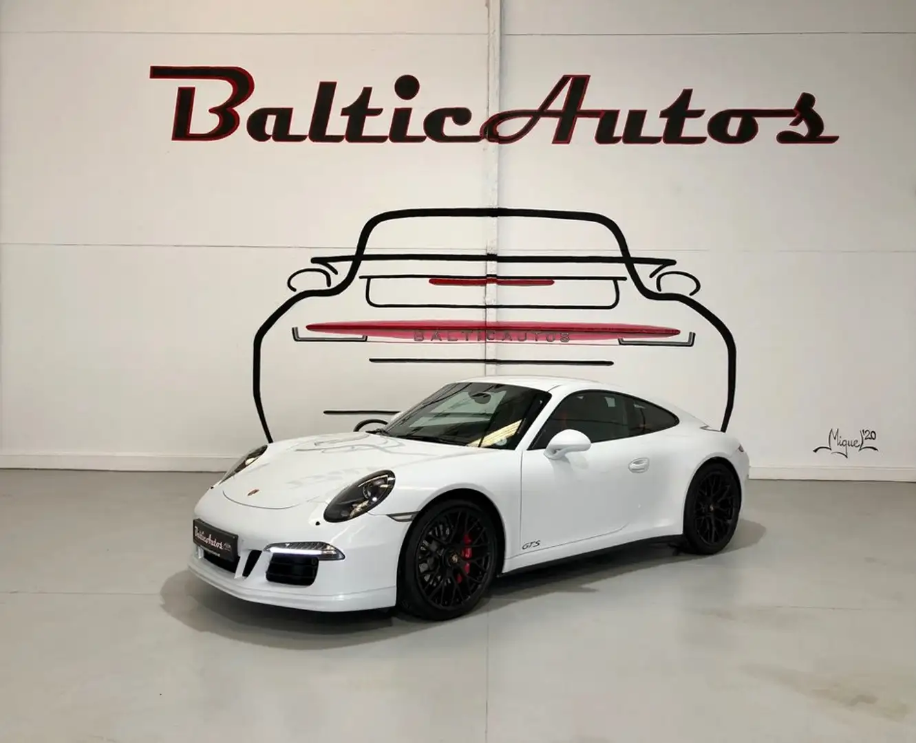 Porsche 991 Carrera 4 GTS Coupé PDK Blanco - 1