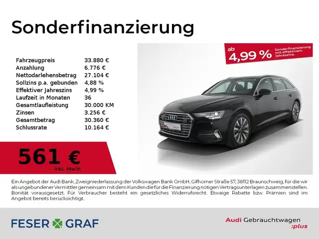 Audi A6 Avant 45 TDI quattro sport Navi / LED / Sitz