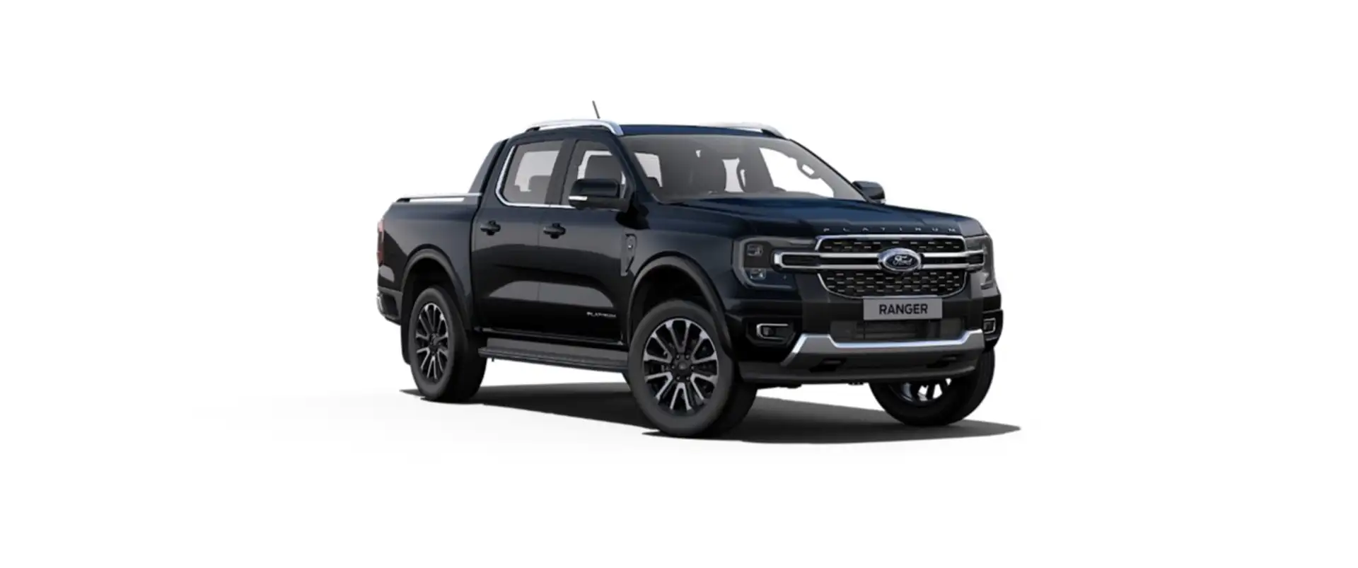 Ford Ranger Platinum 3.0 DoKa E-4WD 360°*iACC*B&O*BLIS Negru - 2