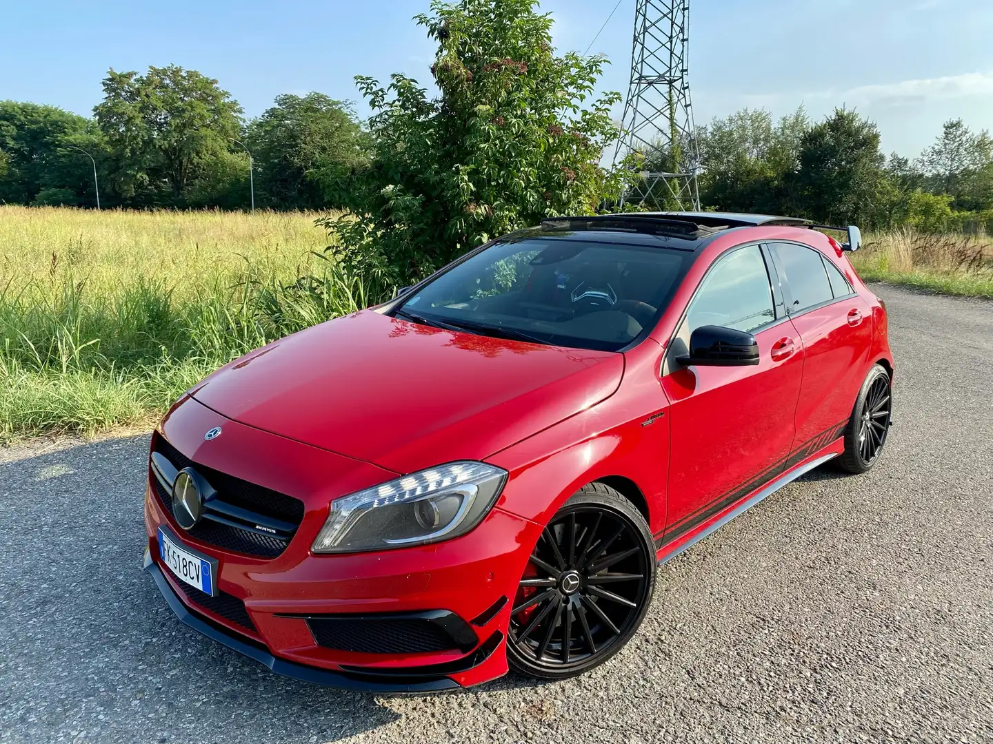 Mercedes-Benz A 45 AMG Rosso - 1