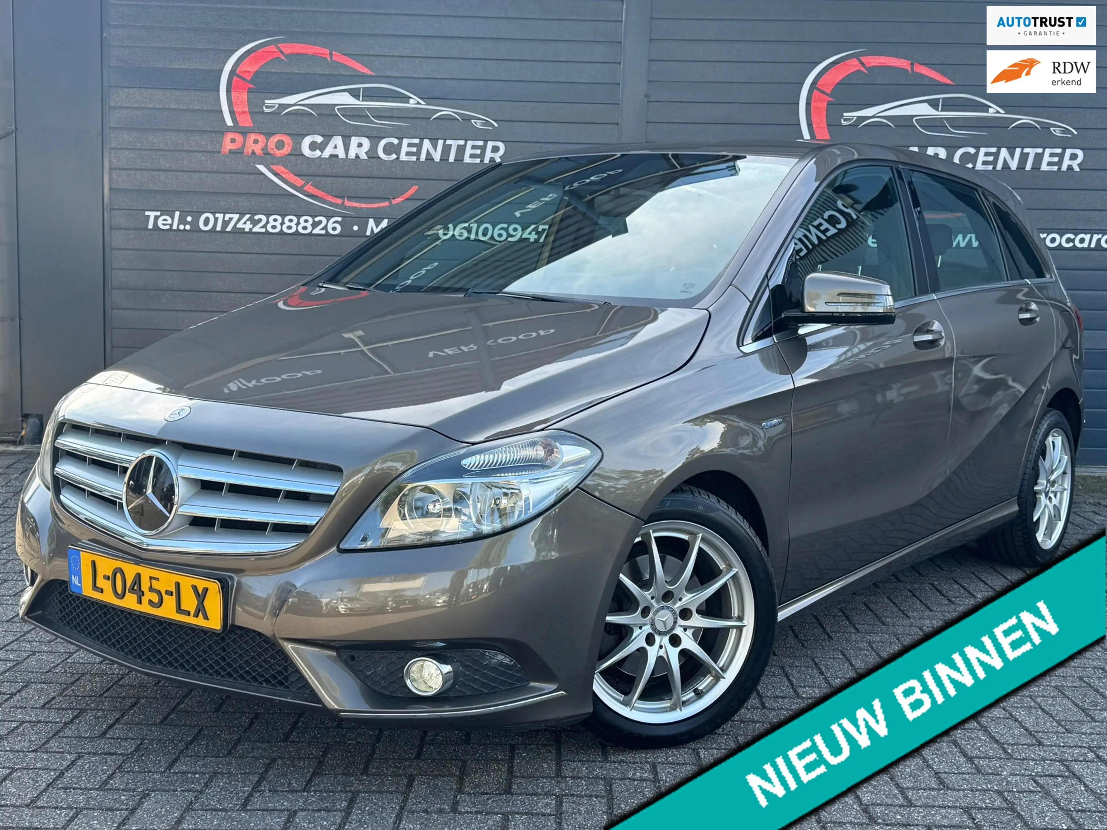 Mercedes-Benz B 200 Ambition AUT|CRUISE|CLIMATE|STOEL.VER|LEER|PDC-A|E