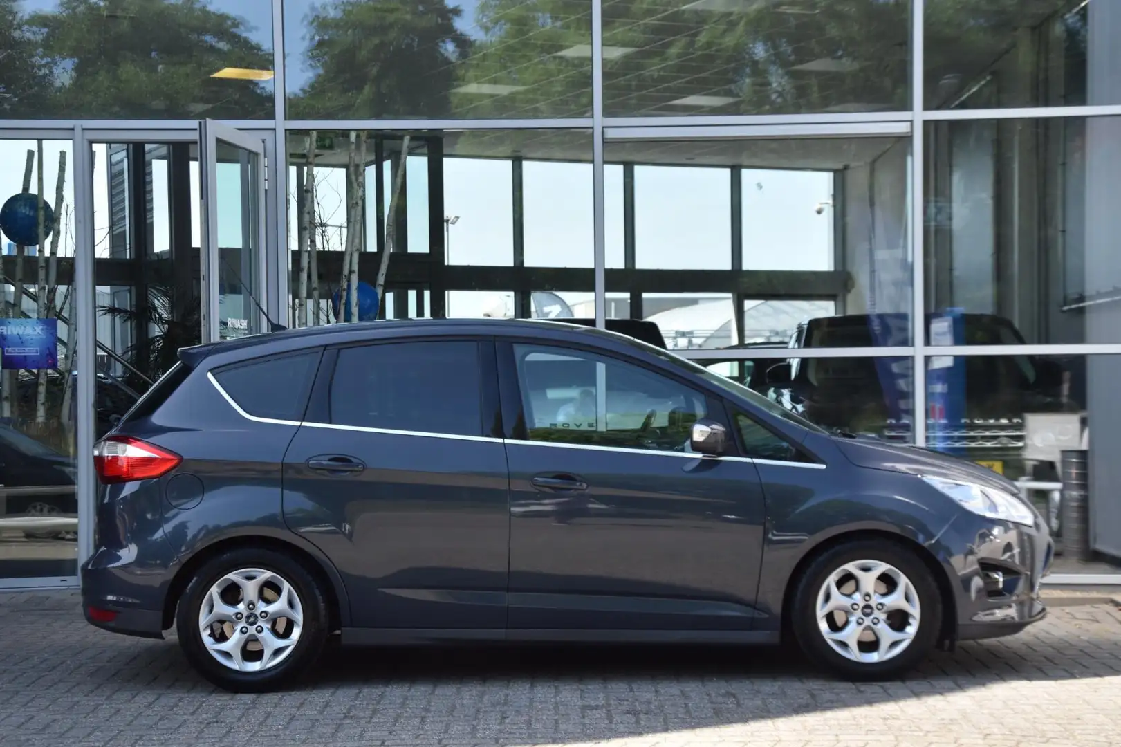 Ford C-Max 1.0 Titanium Airco Nav. Camera Pdc NAP Lm-Velgen 1 Grijs - 2