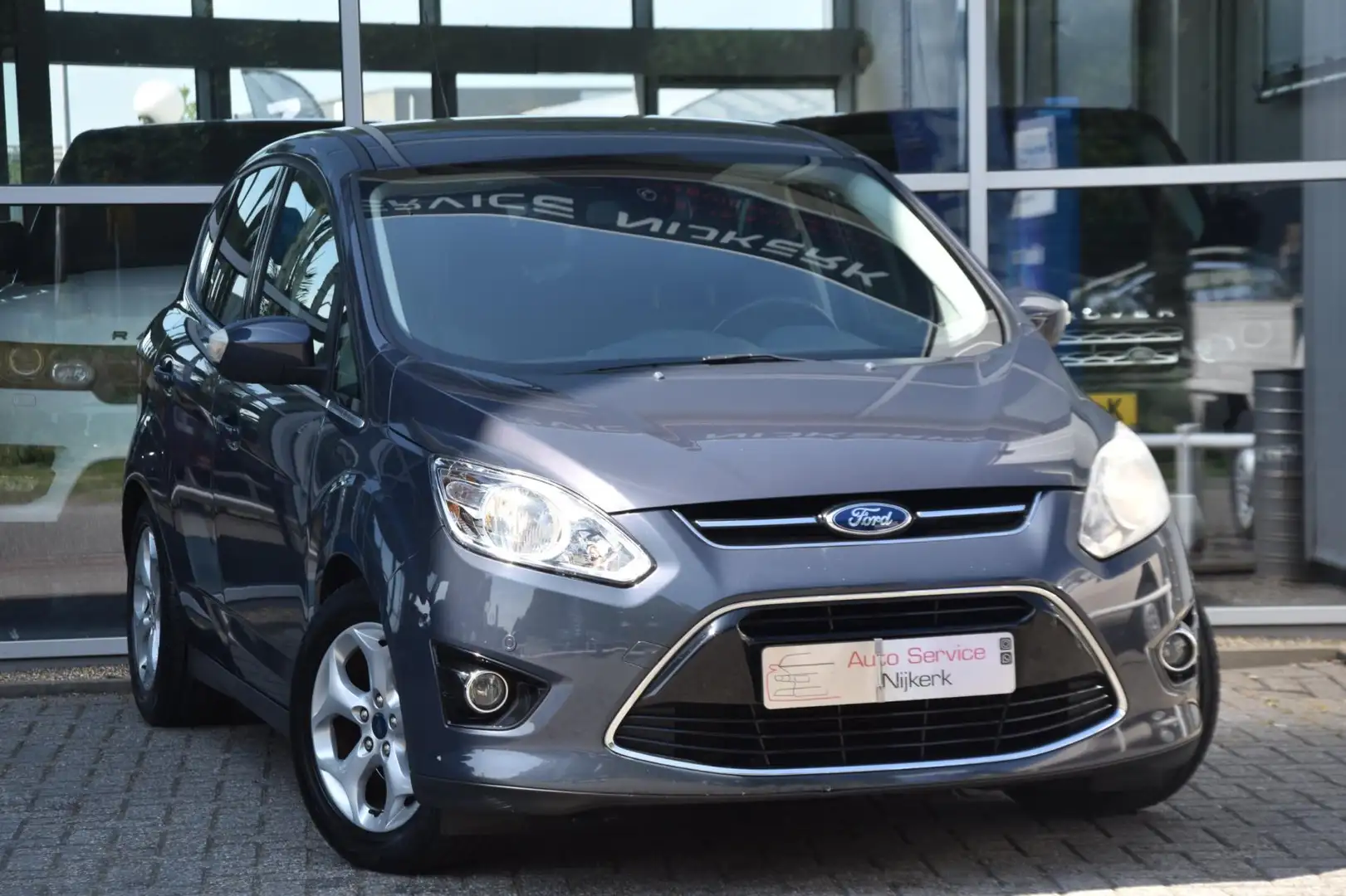 Ford C-Max 1.0 Titanium Airco Nav. Camera Pdc NAP Lm-Velgen 1 Grijs - 1