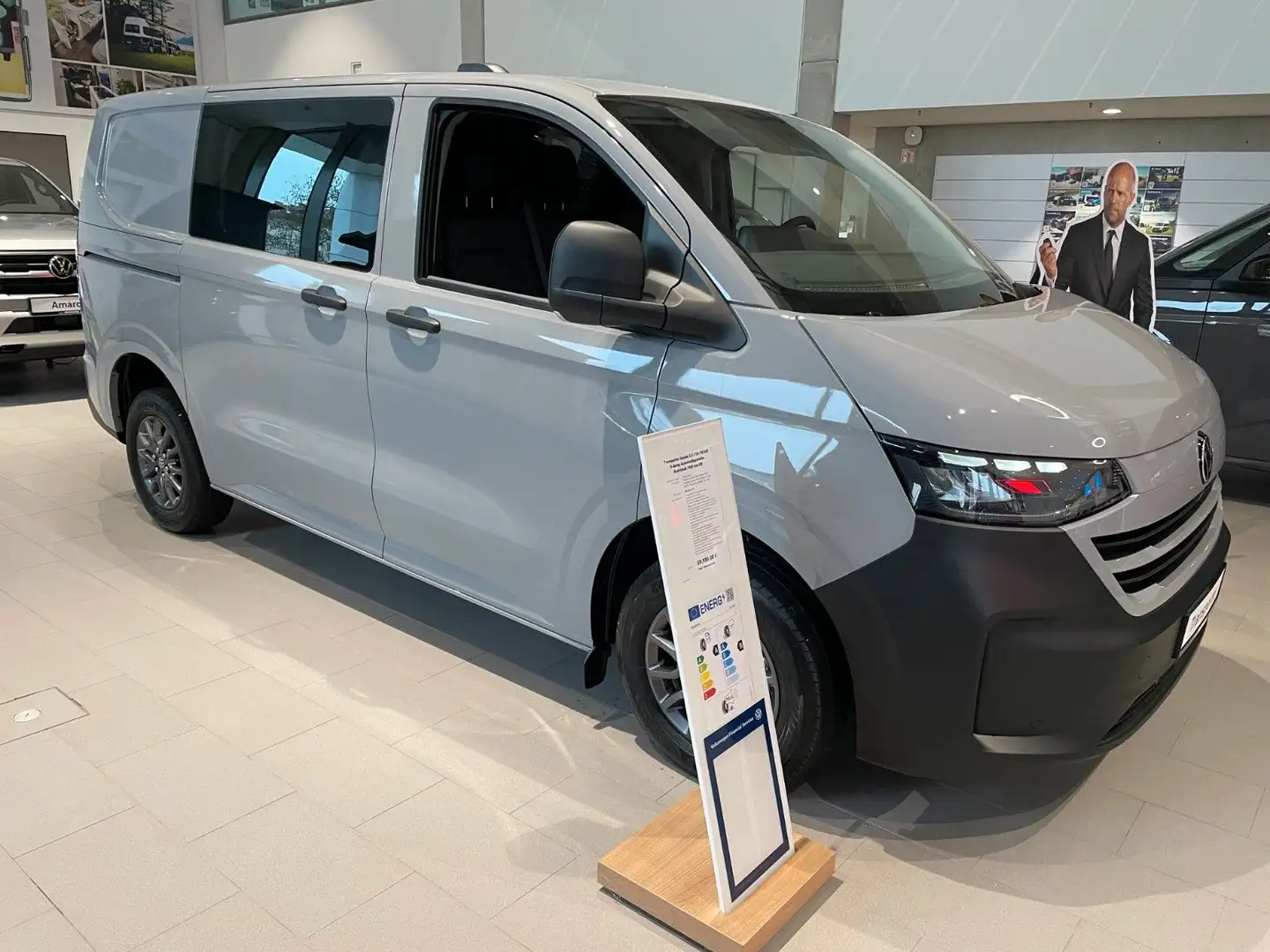 Volkswagen T7 Transporter Kast Allrad Standheiz AHK Kamera Grijs - 2