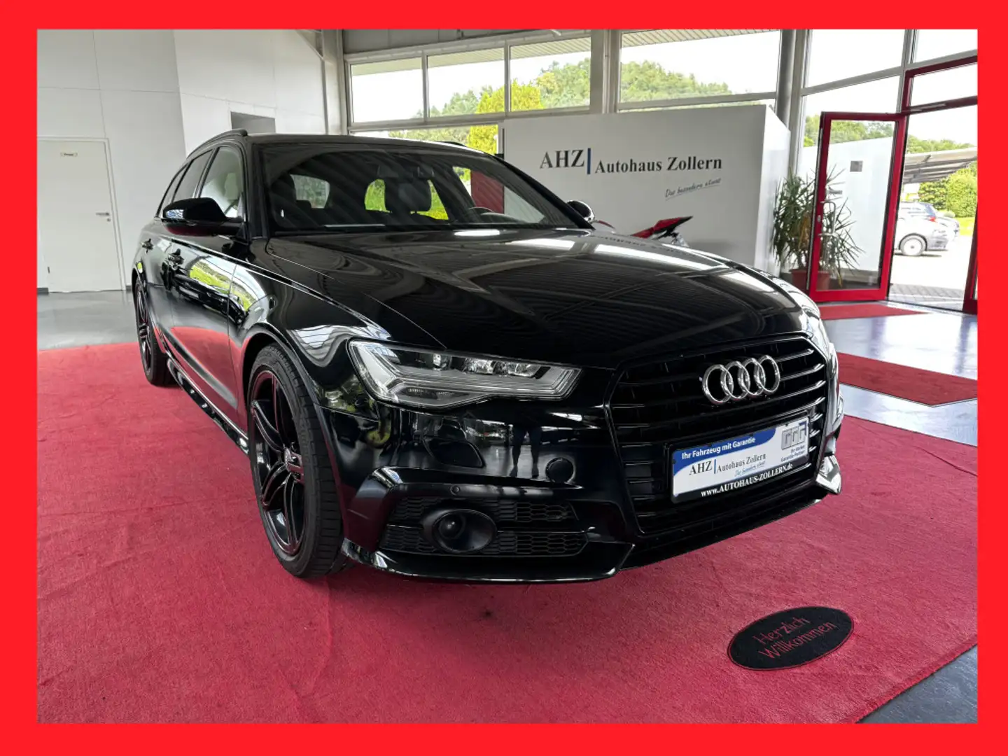 Audi A6 2x S-Line PANO ACC LUFT Schwarz Optik Noir - 1