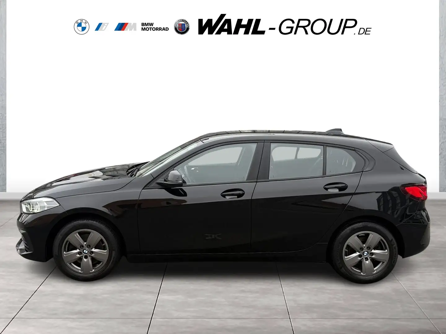 BMW 118 d Advantage Aut. LED LiveCockpit Prof SHZ PDC Comf Schwarz - 2