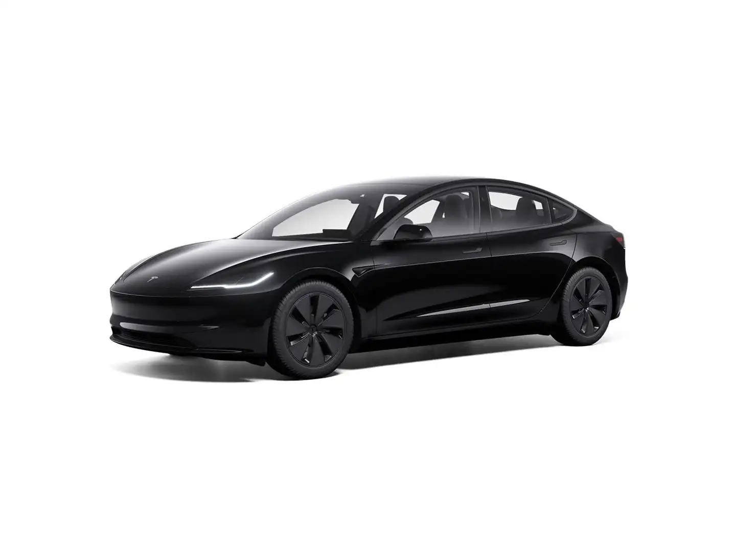 Tesla Model 3 RWD - 0% rente-actie vraag naar de voorwaarden Zwart - 1