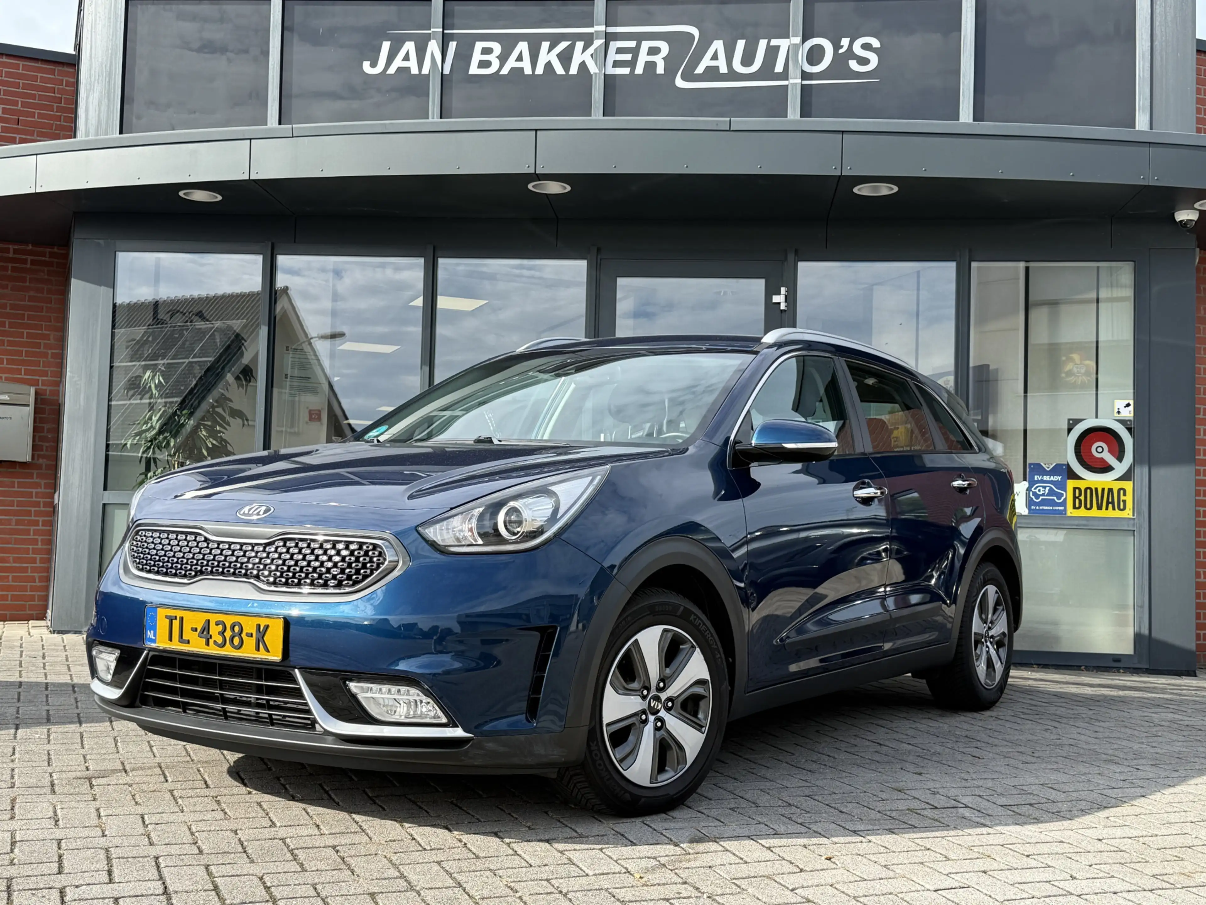 Kia Niro 1.6 GDi Hybrid DynamicLine ✅ Navigatie ✅ achteruit