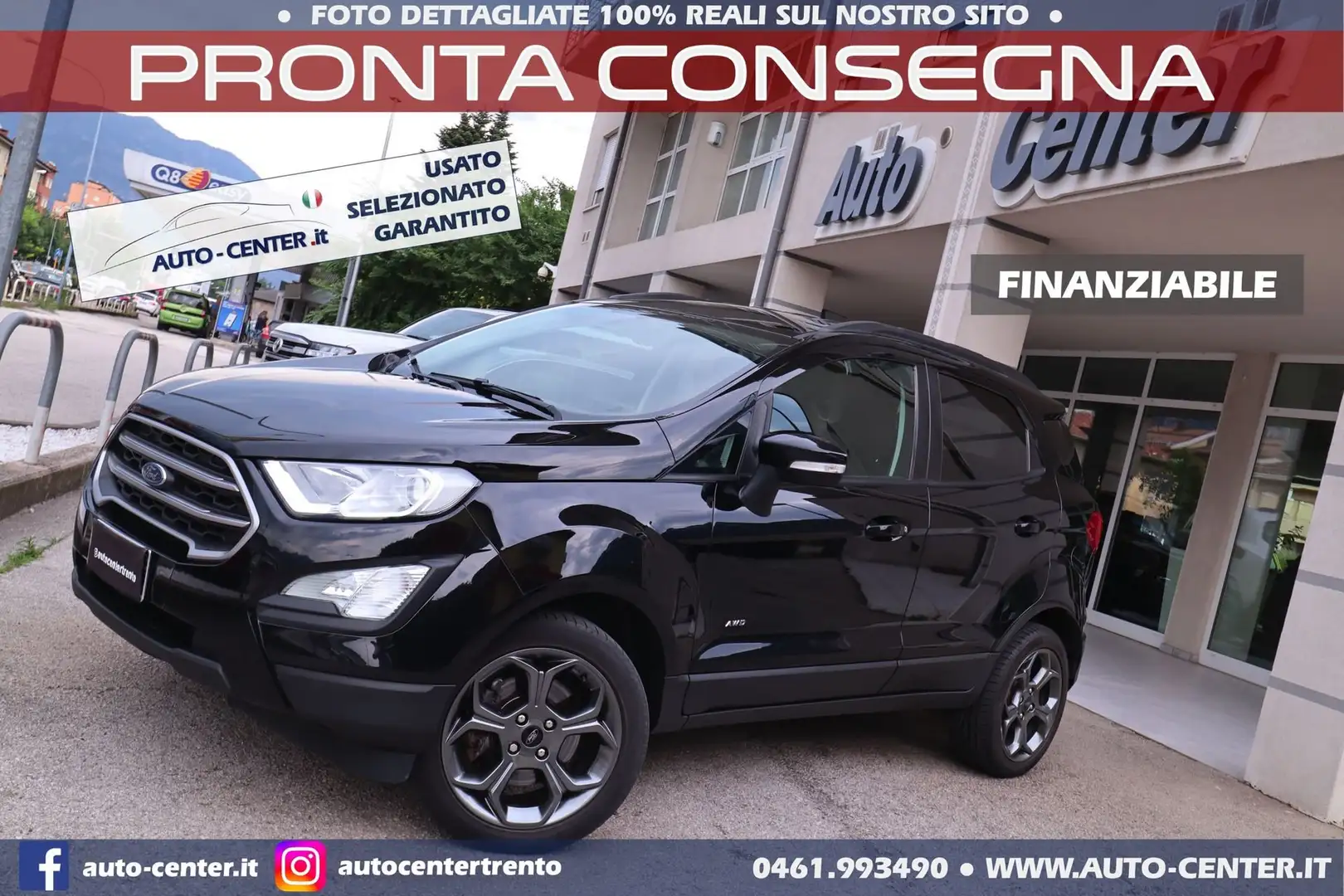 Ford EcoSport 1.5 TDCi 125CV AWD 4X4 Business Noir - 1