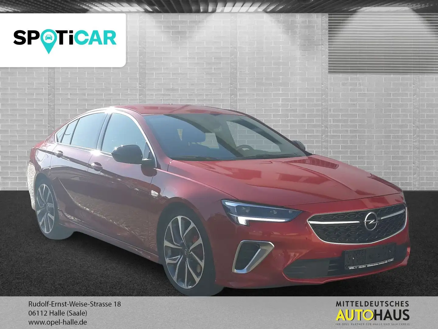 Opel Insignia B Grand Sport GSi 4x4 8-fach Bereift Rojo - 1