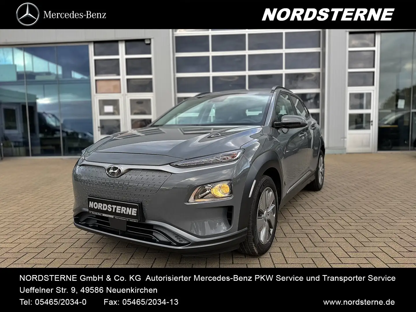 Hyundai KONA Kona Elektro 2WD KAMERA+LED+AUTOMATIK Gris - 1