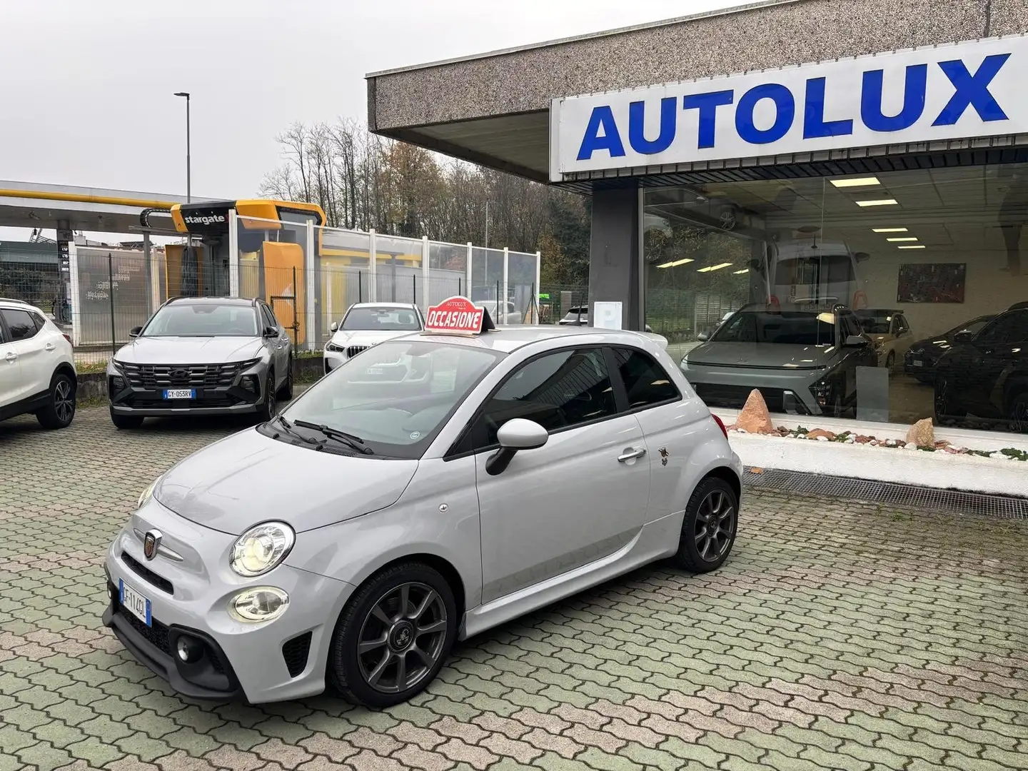 Abarth 595 595 1.4 t-jet 145cv Gris - 1
