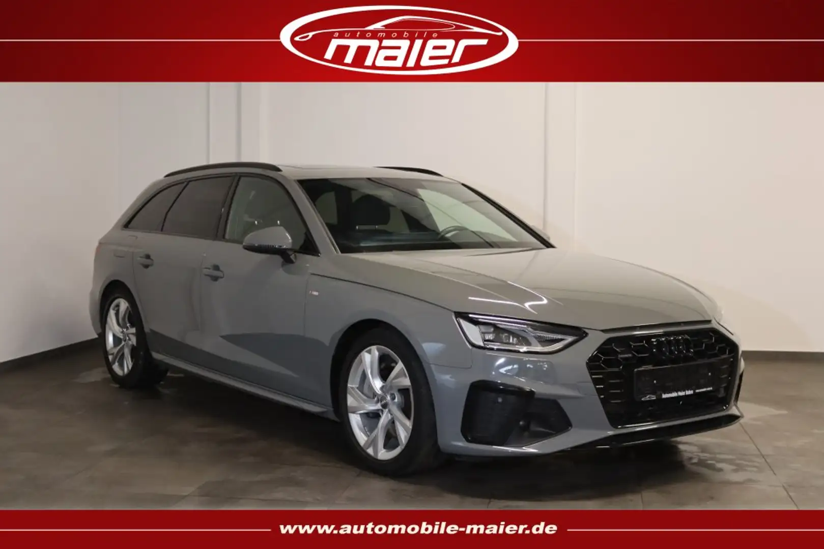 Audi A4 45 TDI qu.-S line Pano-Navi-ACC-LED-SHZ-KAM- Grau - 1