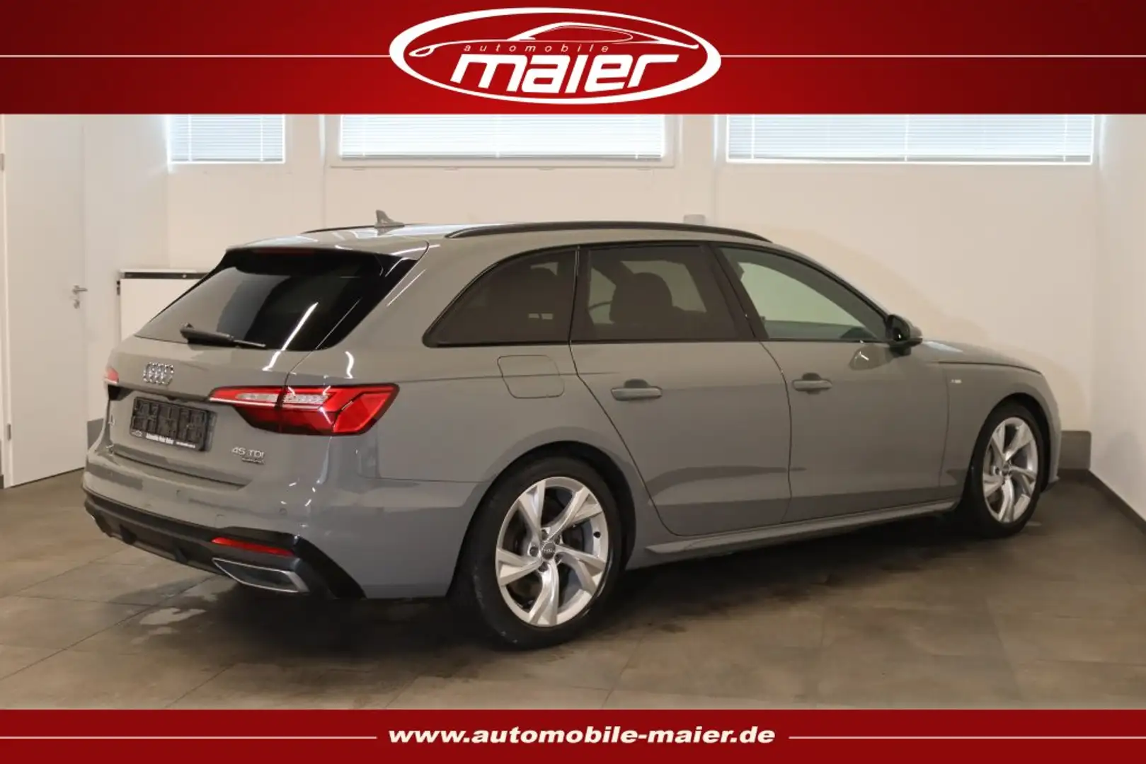 Audi A4 45 TDI qu.-S line Pano-Navi-ACC-LED-SHZ-KAM- Grau - 2