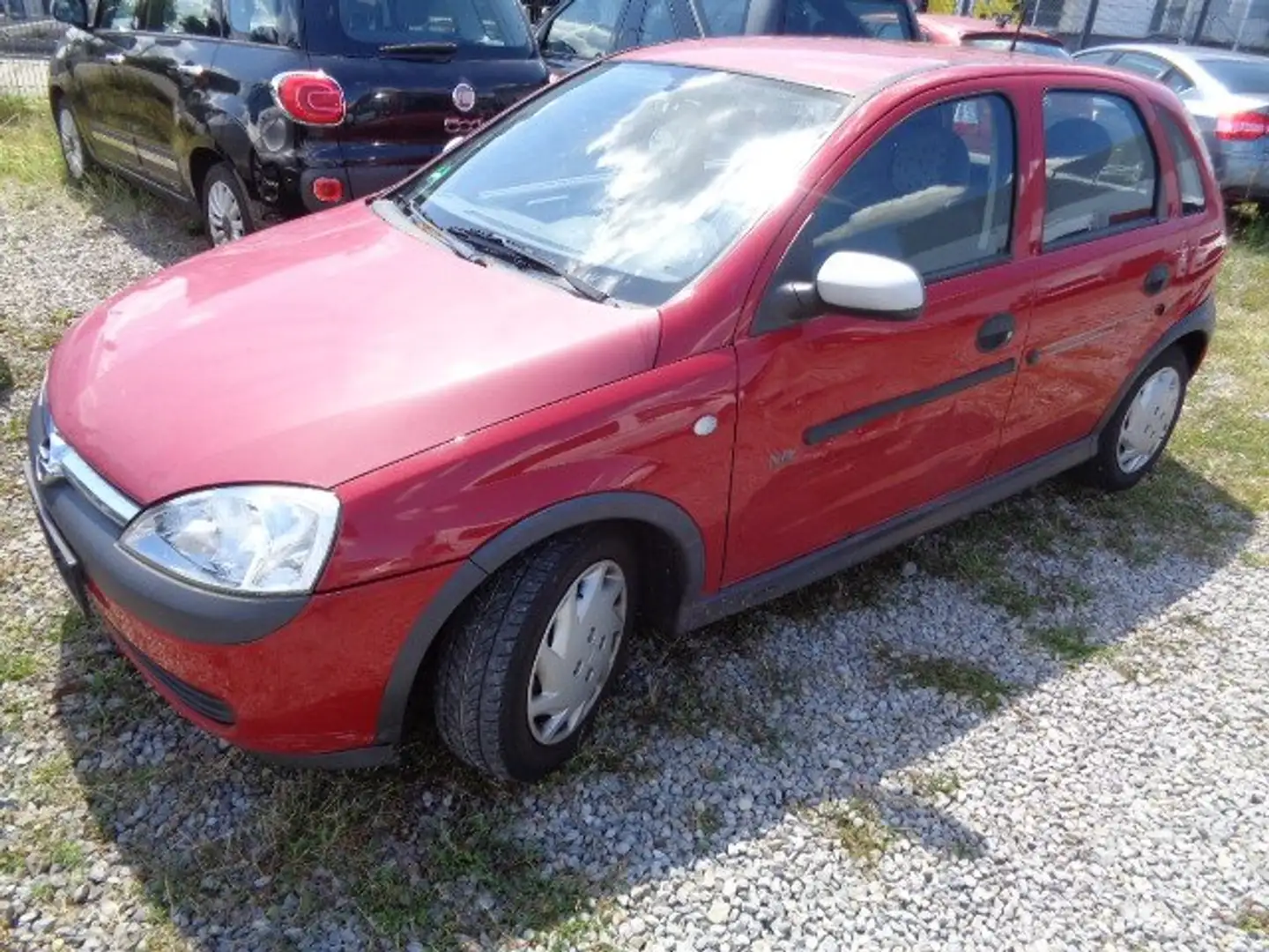 Opel Corsa Corsa 1.2 16V Njoy Klima Kein Tuv Czerwony - 1
