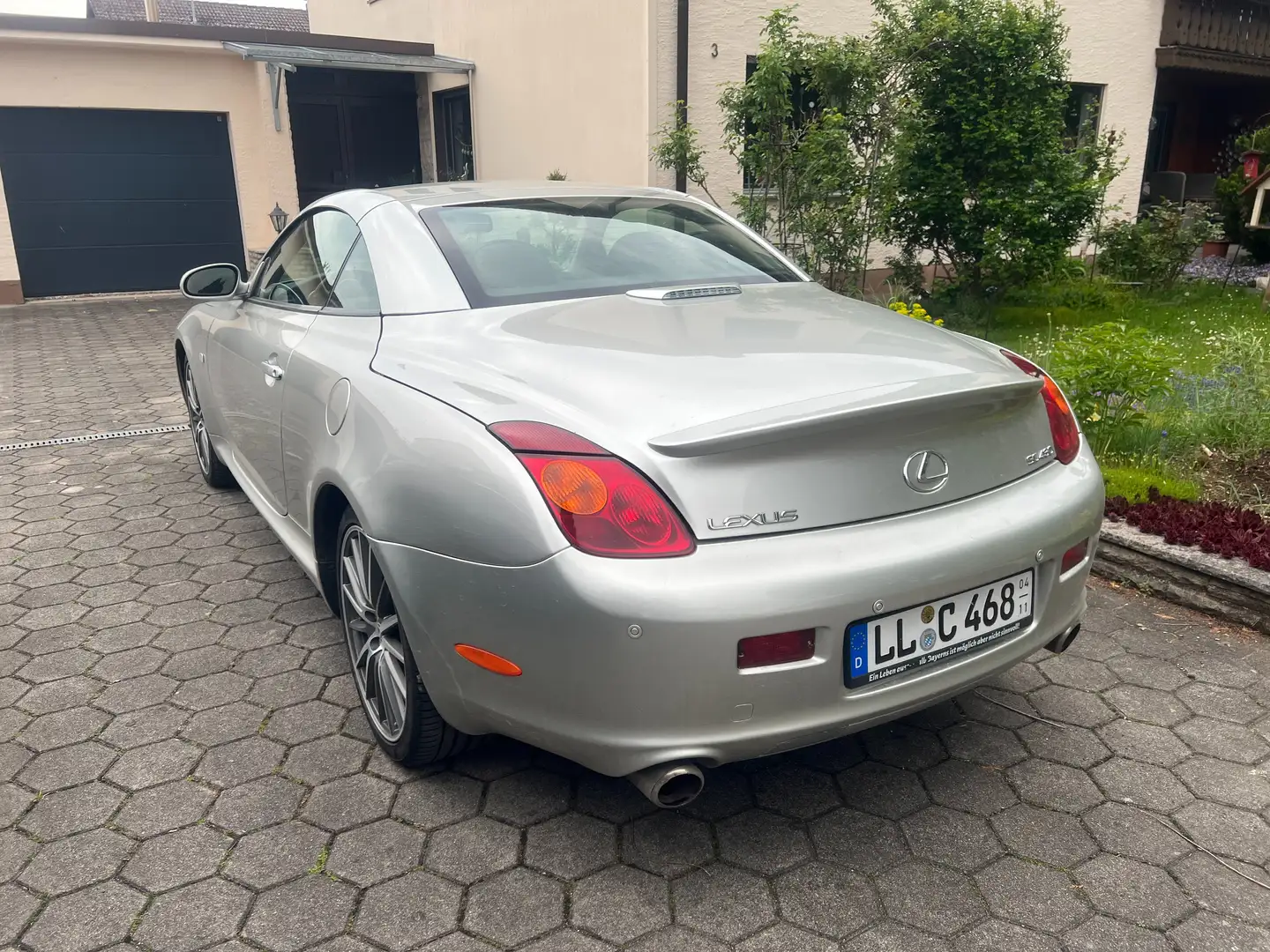 Lexus SC 430 org. 123.000 Km - lückenl. SH - 19 Zoll neu Silber - 2