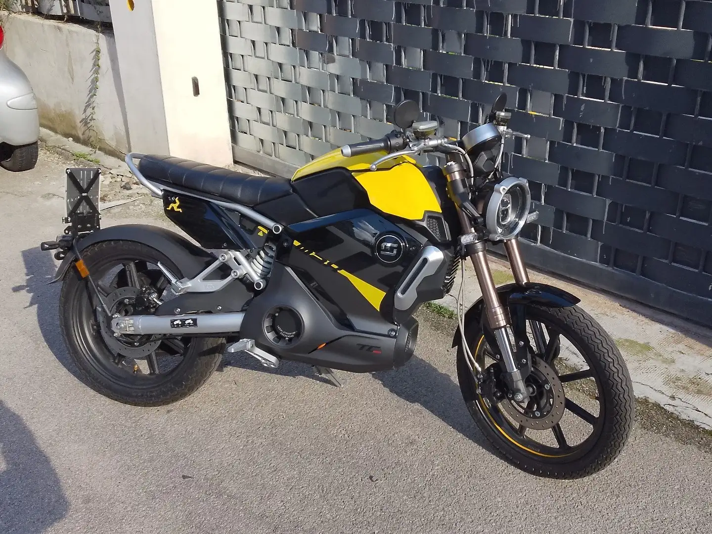 Super Soco TCMax super soco TC max Electric moto Galben - 1