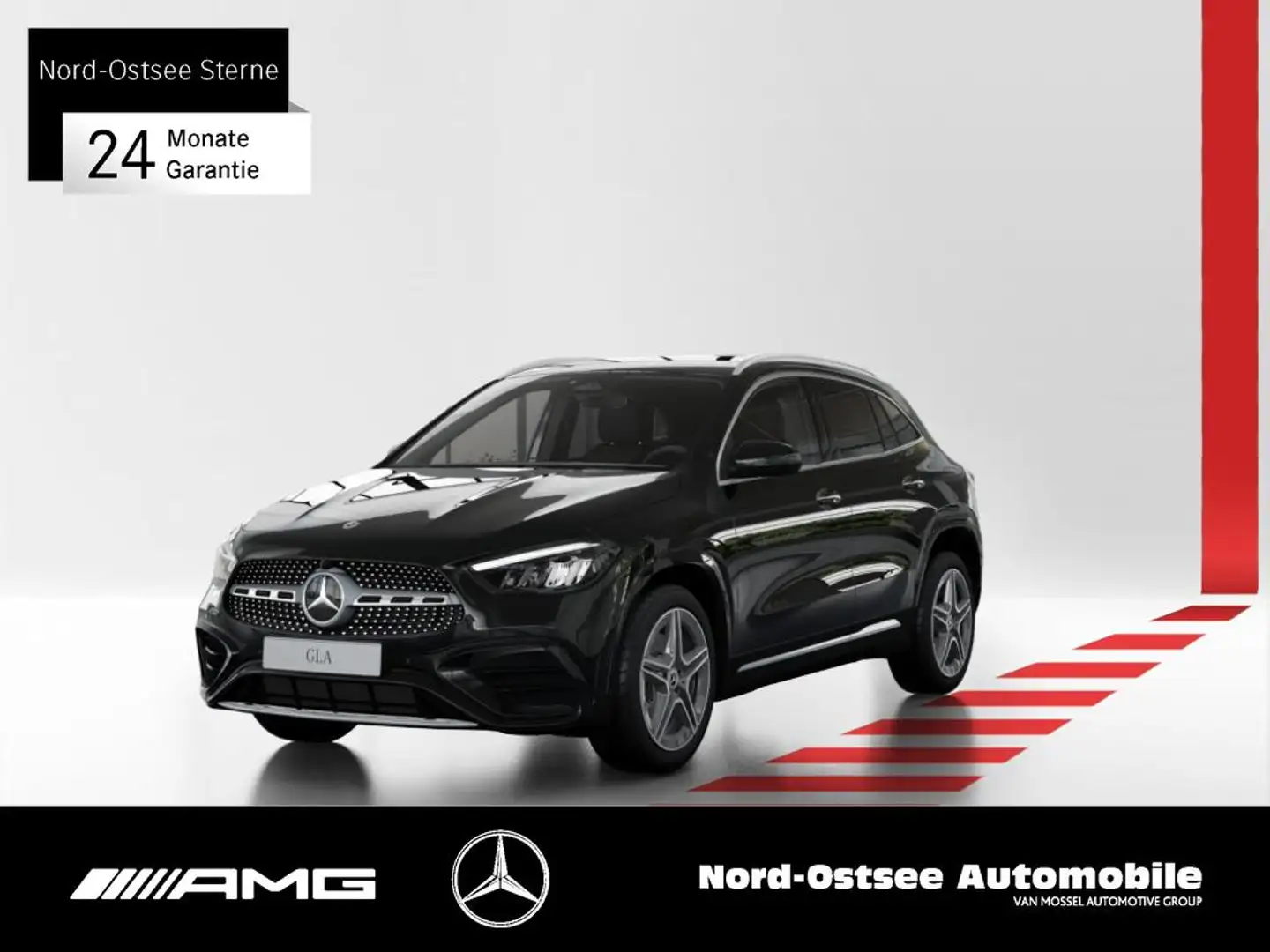 Mercedes-Benz GLA 200 AMG AHK MBUX KLIMA KEYLESS-GO Negro - 1