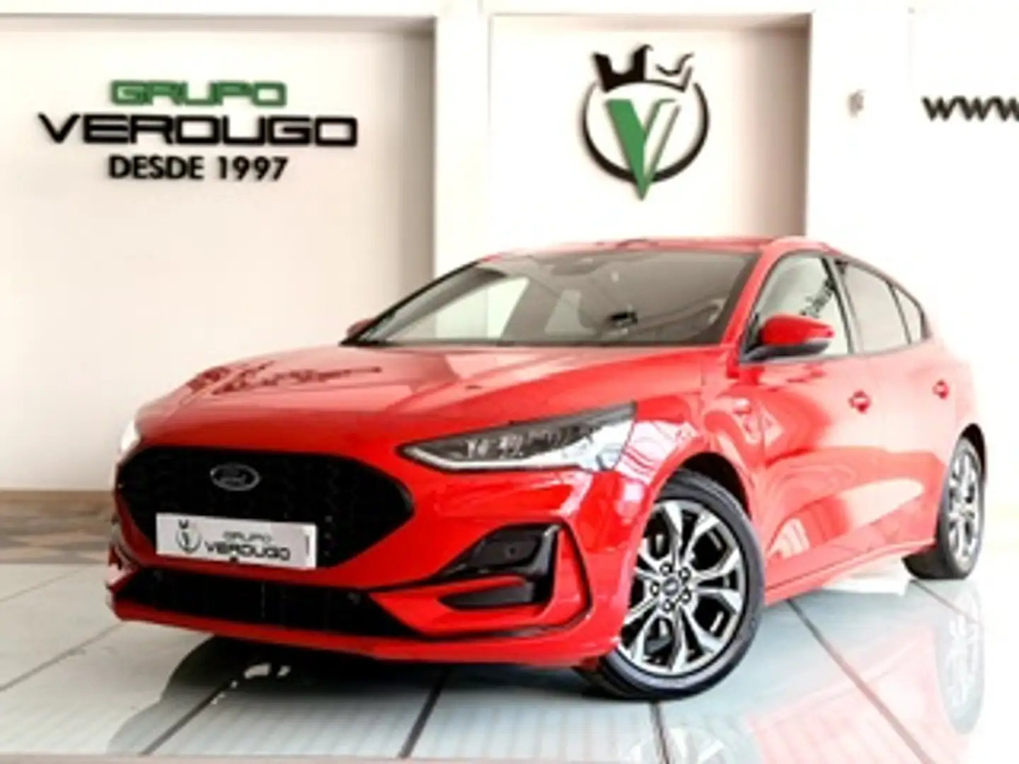 Ford Focus 1.0 Ecoboost MHEV ST-Line X 155 Aut. Rojo - 1