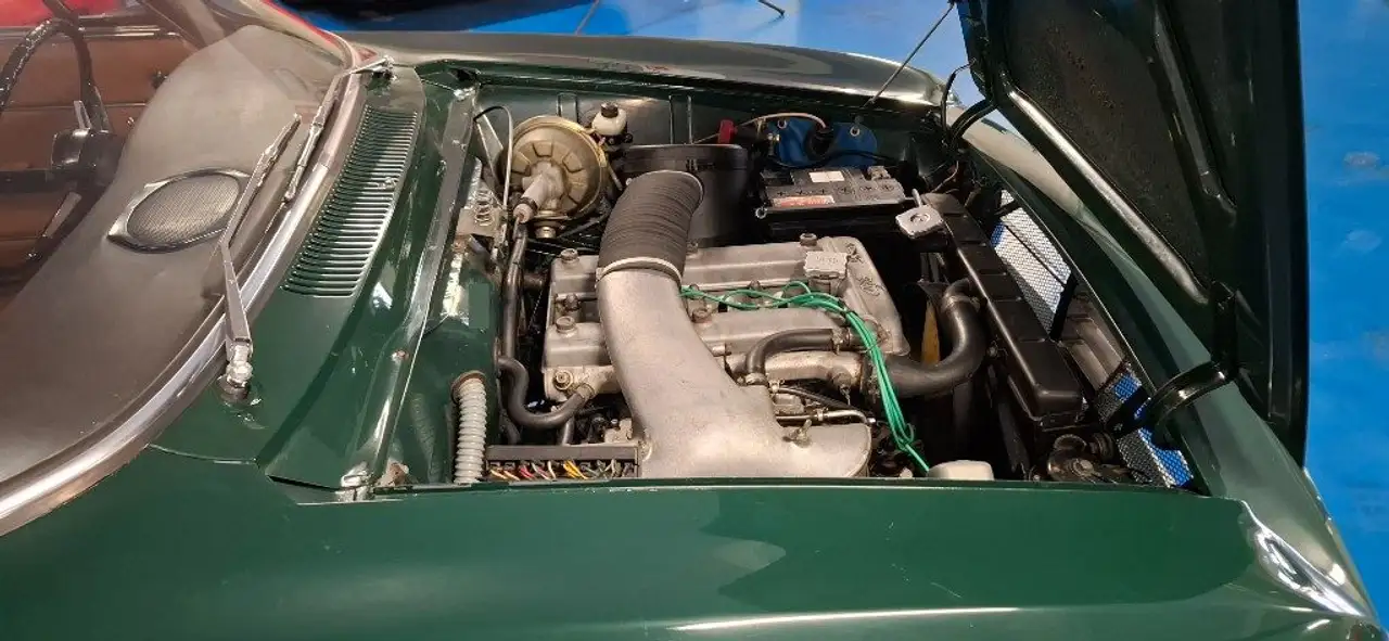 Alfa Romeo GT SCALINO VERDE PINO con INTERNI CUOIO, foto 4