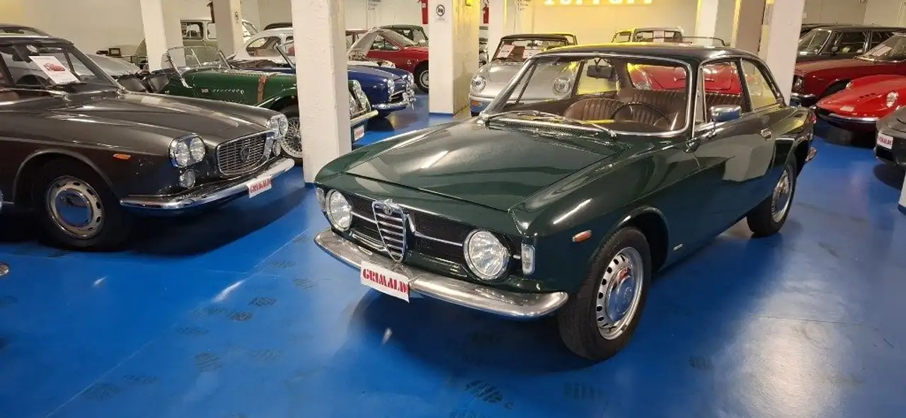Alfa Romeo GT SCALINO VERDE PINO con INTERNI CUOIO, foto 11