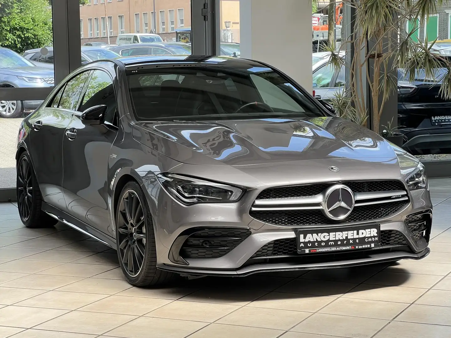 Mercedes-Benz CLA 35 AMG CLA 35 AMG 4Matic*HUD*PANO*RFK*SHZ*MBUX*AMBIENTE Grigio - 1