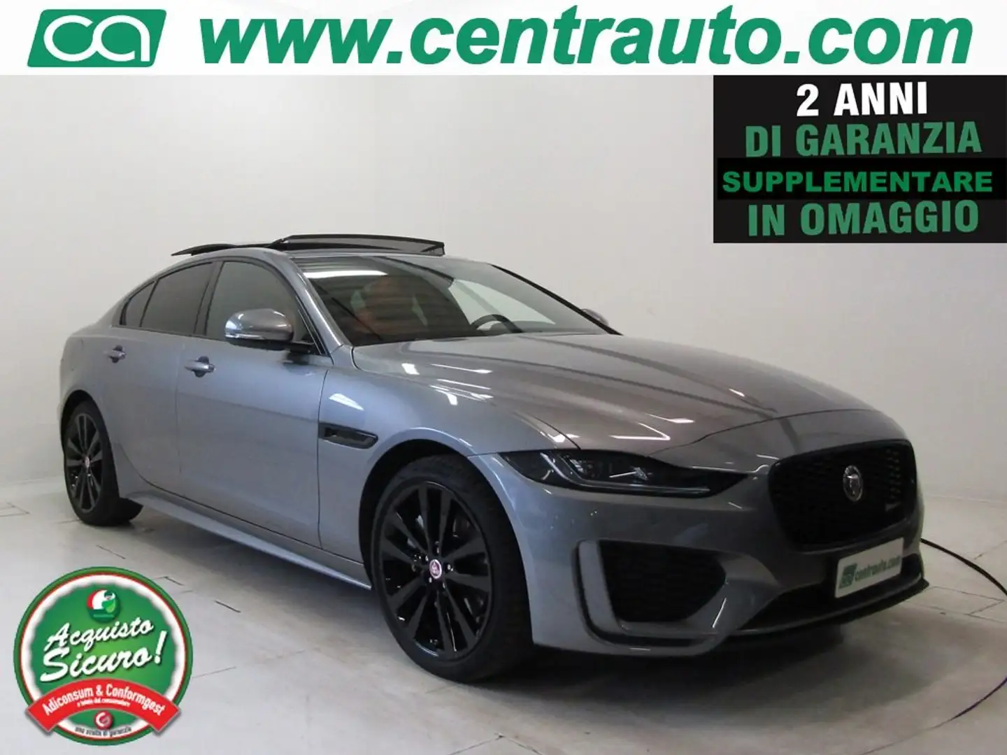 Jaguar XE 2.0 D AWD aut. R-Dynamic S  * PELLE * TETTO APRI.* Сірий - 1