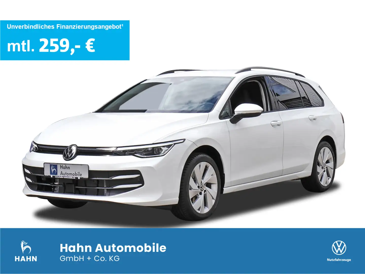 Volkswagen Golf Variant Life 1,5TSI AHK ACC LED Winterpaket Wit - 1