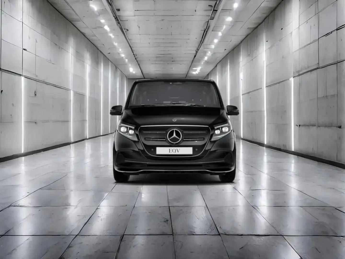 Mercedes-Benz EQV 300 DISTRONIC+NAVI+360°+LED+MOPF+BURMESTER Schwarz - 2