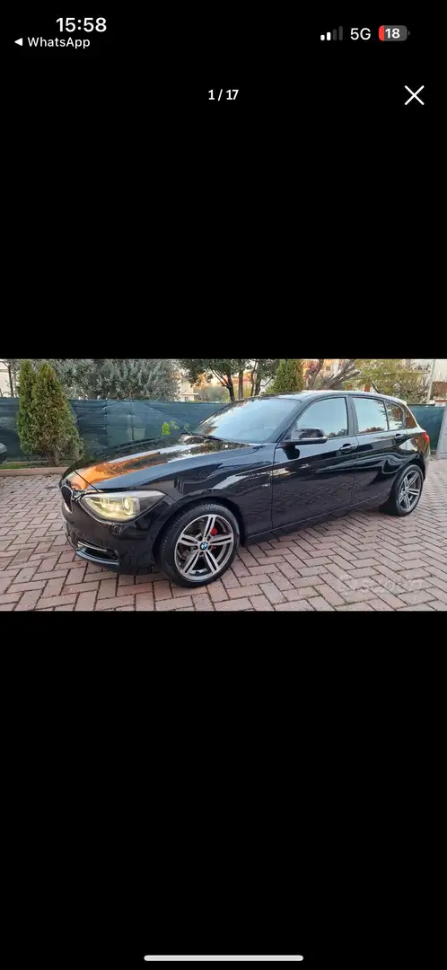BMW 118 118d 5p Msport Nero - 1
