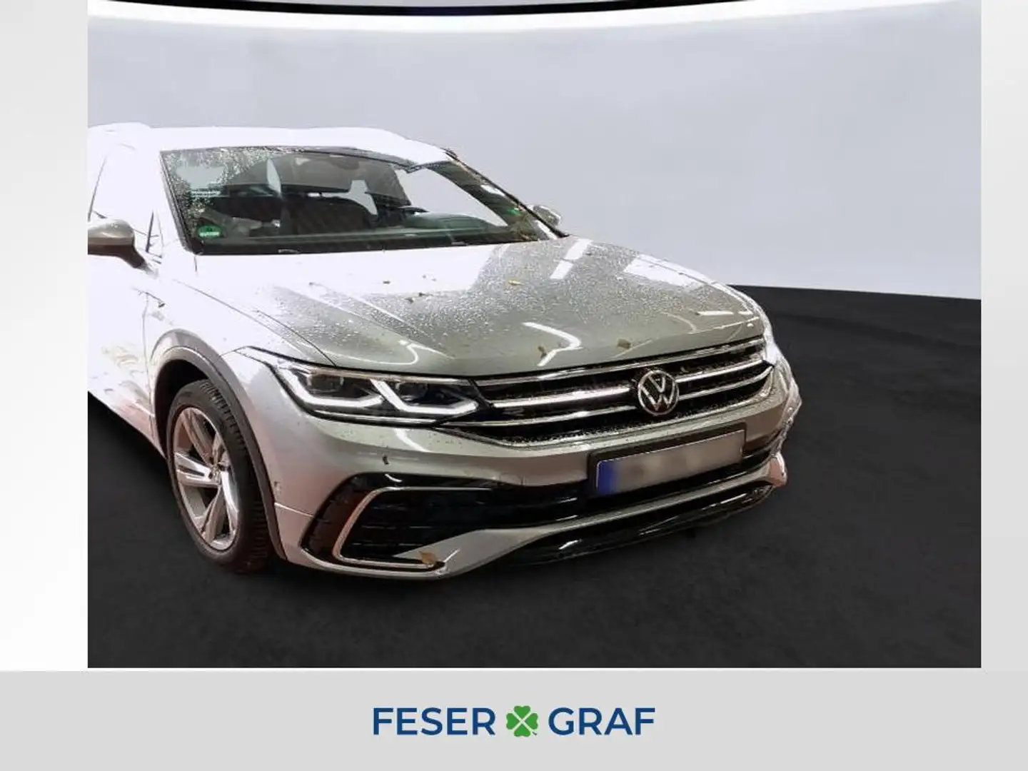 Volkswagen Tiguan Allspace 2.0 TSI R-LINE AHK HUD PANO NAVI Silber - 1