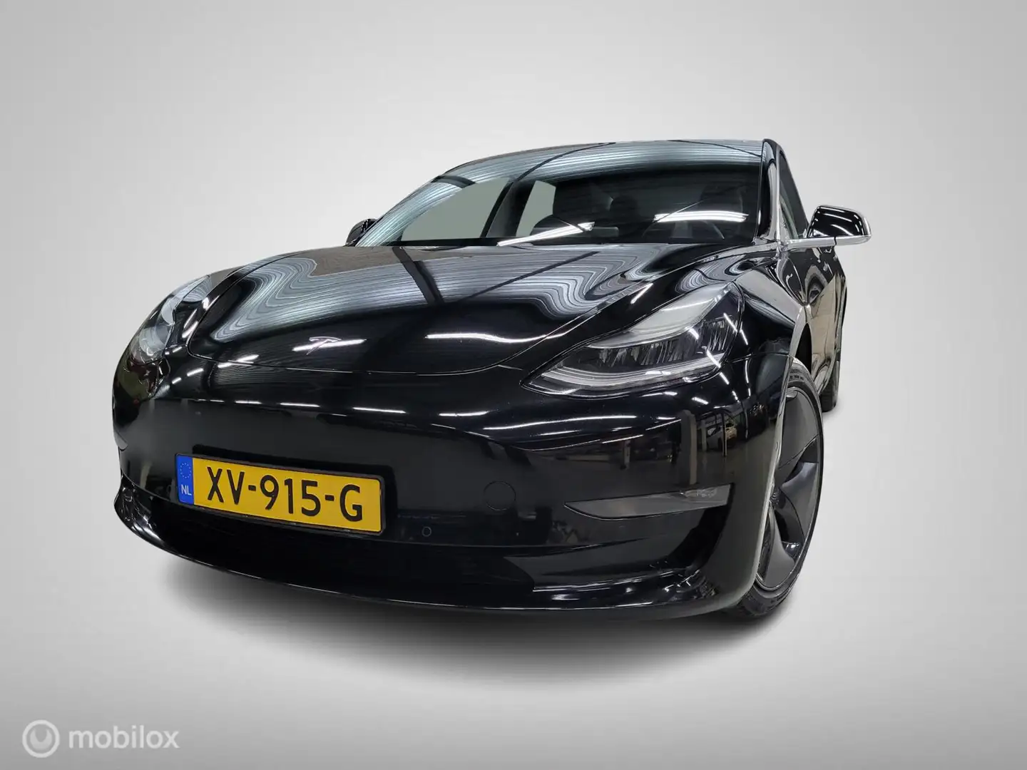 Tesla Model 3 Long Range AWD 75 kWh/Panoramadak/89% Soh Zwart - 1