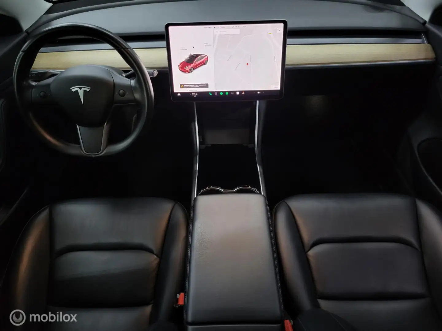 Tesla Model 3 Long Range AWD 75 kWh/Panoramadak/89% Soh Zwart - 2