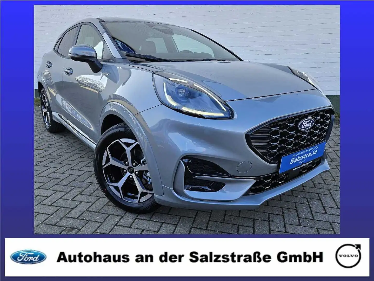 Ford Puma Hybrid Aut. ST-LINE*WinterPaket*FGS*SYNC4*LED* Silber - 1