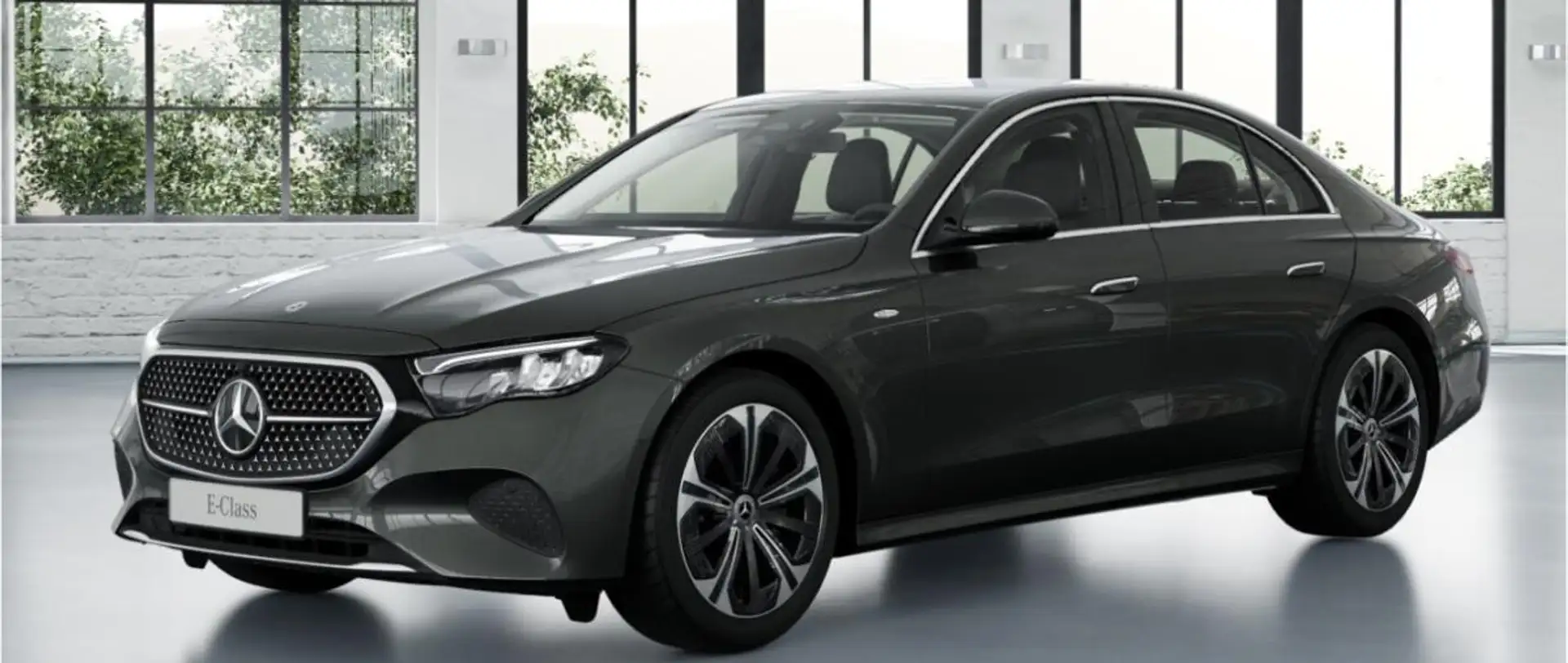 Mercedes-Benz E 300 e Limousine mit EQ Hybrid Technologie Grau - 1
