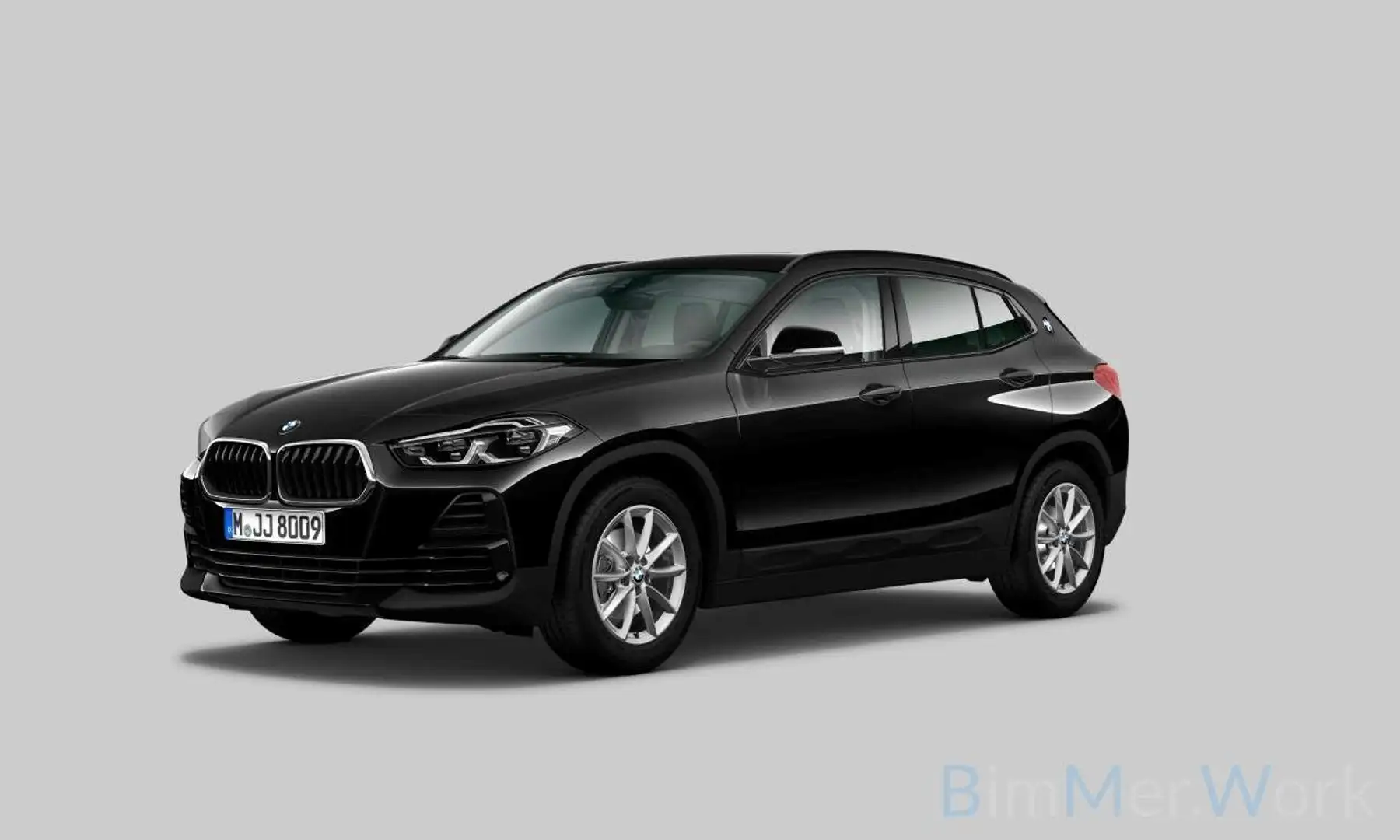 BMW X2 sDrive18d Aut. CAM/LED/KEYGO/Sportistze Schwarz - 1