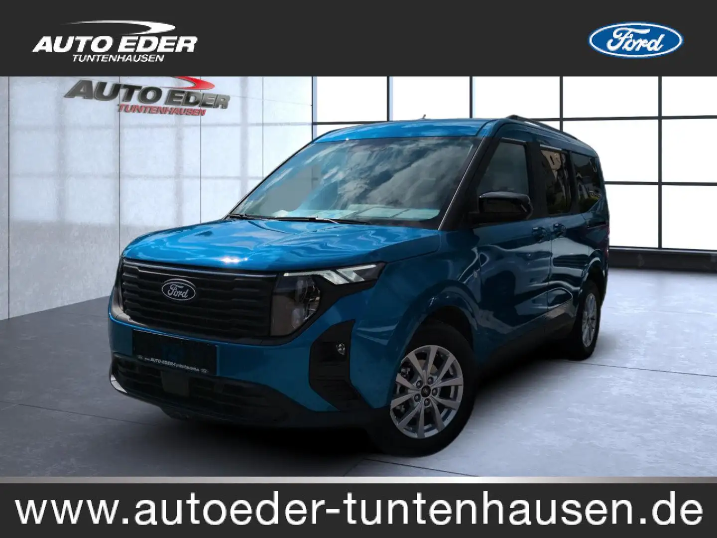 Ford Tourneo Courier Titanium Automatik Bluetooth Klima Blau - 1