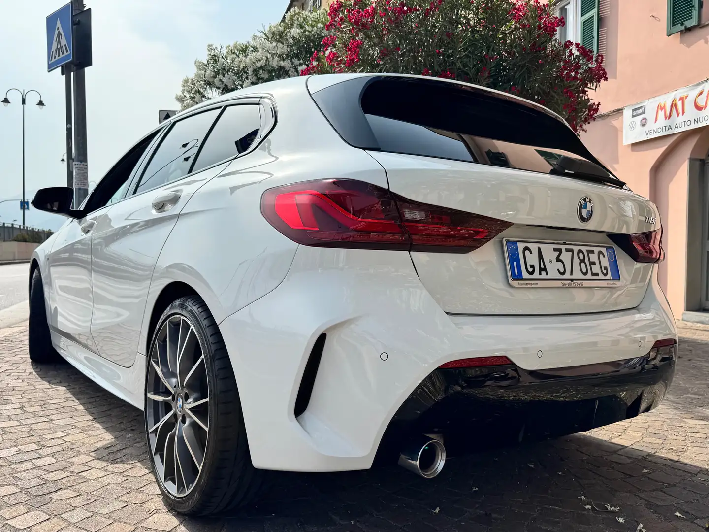 BMW 118 M Msport 140cv auto Blanc - 1