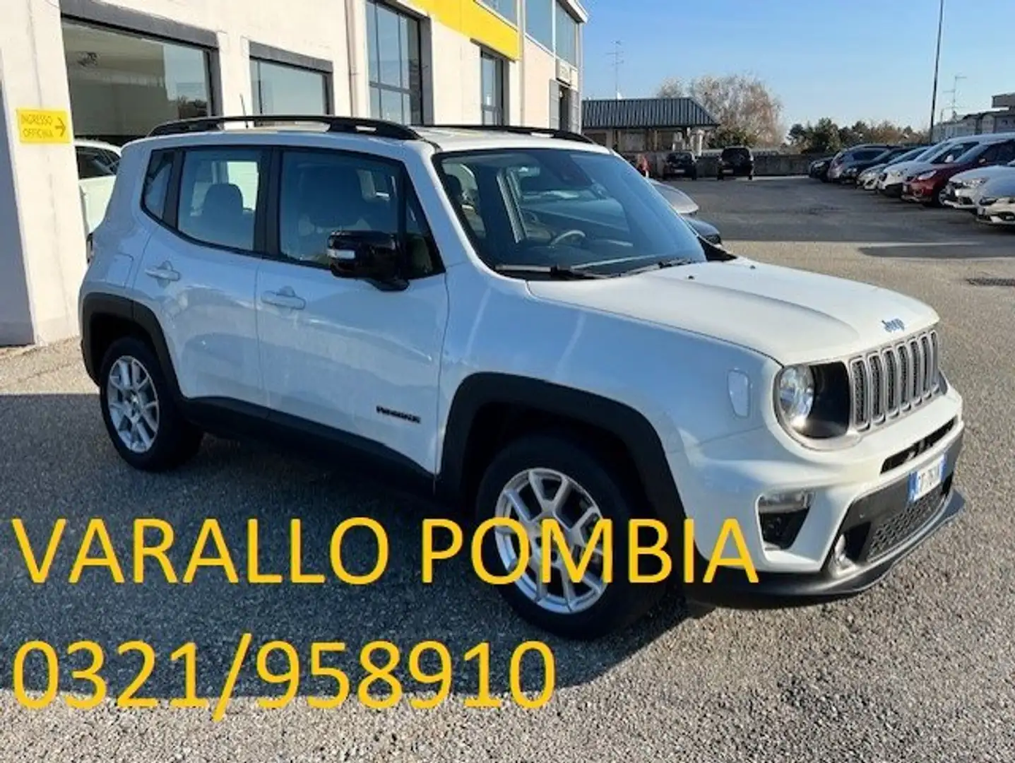 Jeep Renegade Renegade1.5 turbo t4 mhev Limited 2wd 130cv dct Weiß - 1