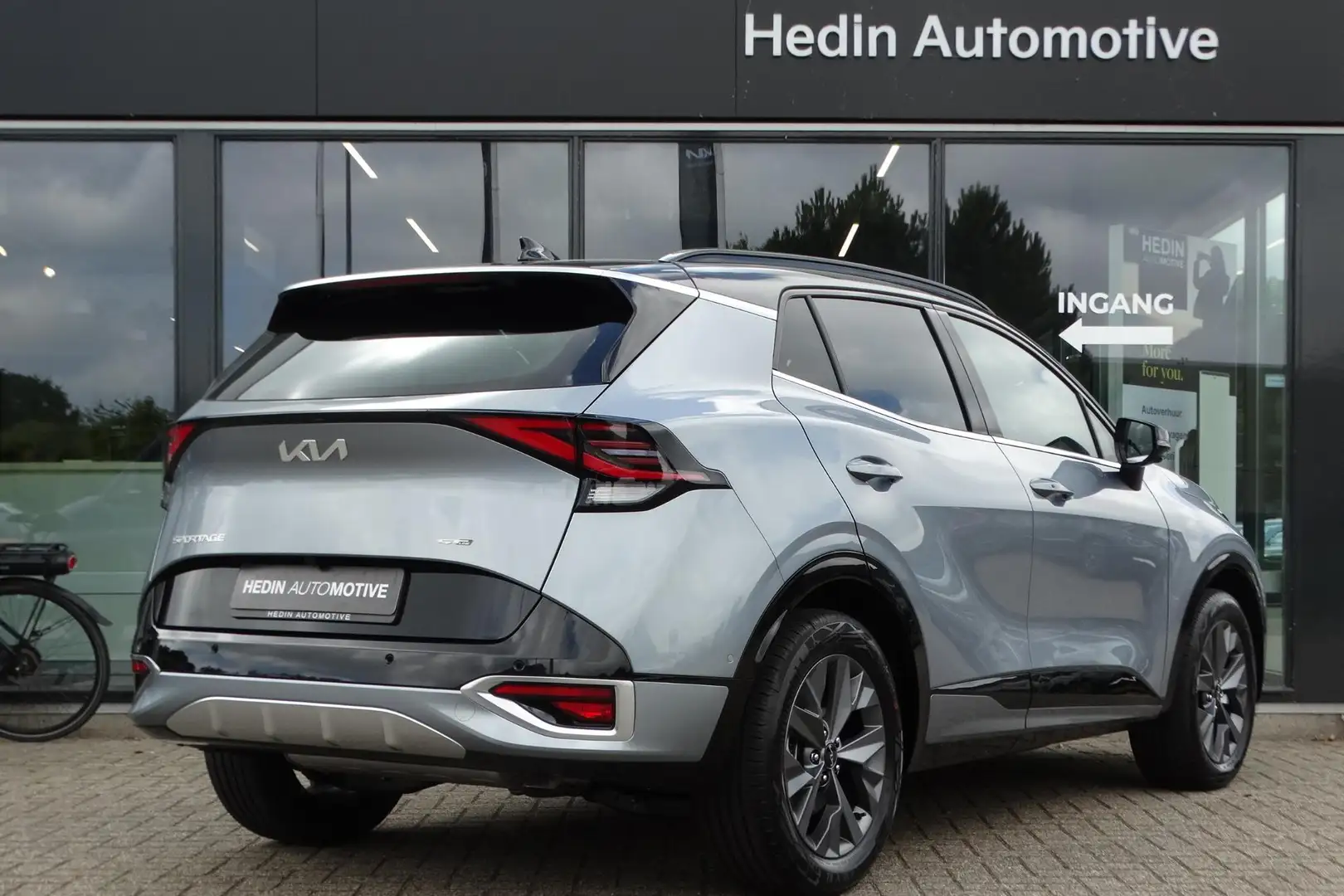 Kia Sportage 1.6 T-GDi Hybrid GT-PlusLine | Panoramadak | Elekt Grijs - 2