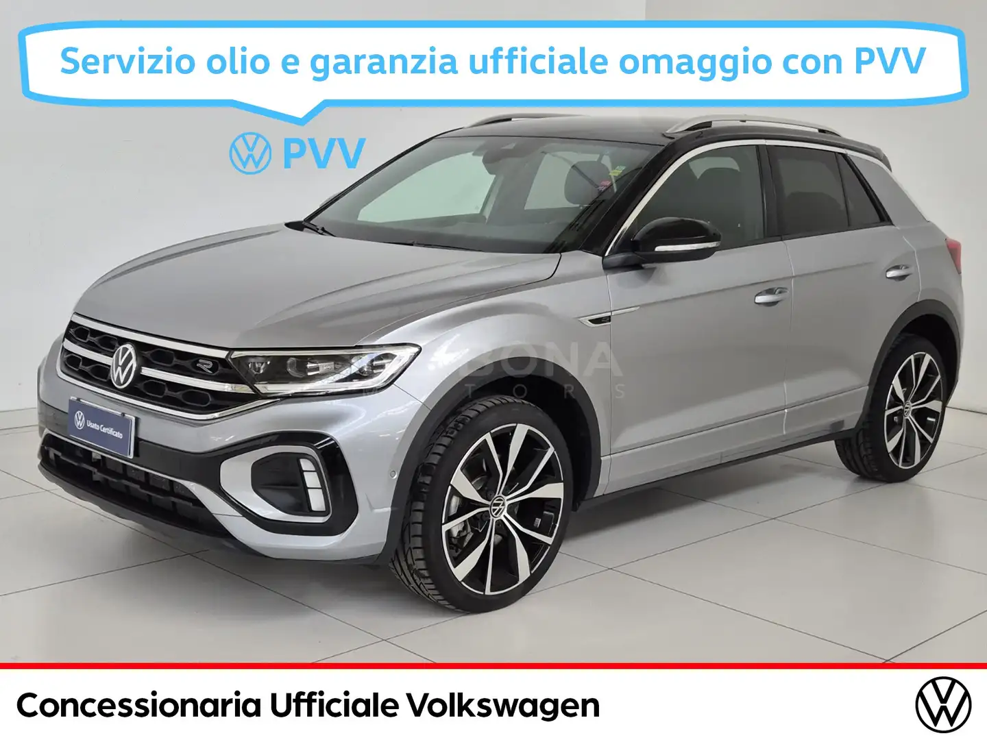 Volkswagen T-Roc 1.5 tsi r-line dsg Grigio - 1