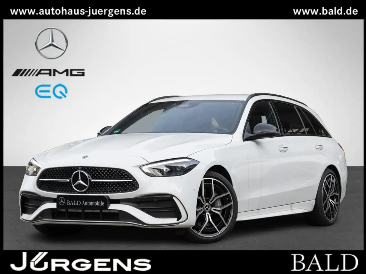 Mercedes-Benz C 300 T AMG/Wide/Digital/360/Totw/Easy/Night/19" Blanc - 2